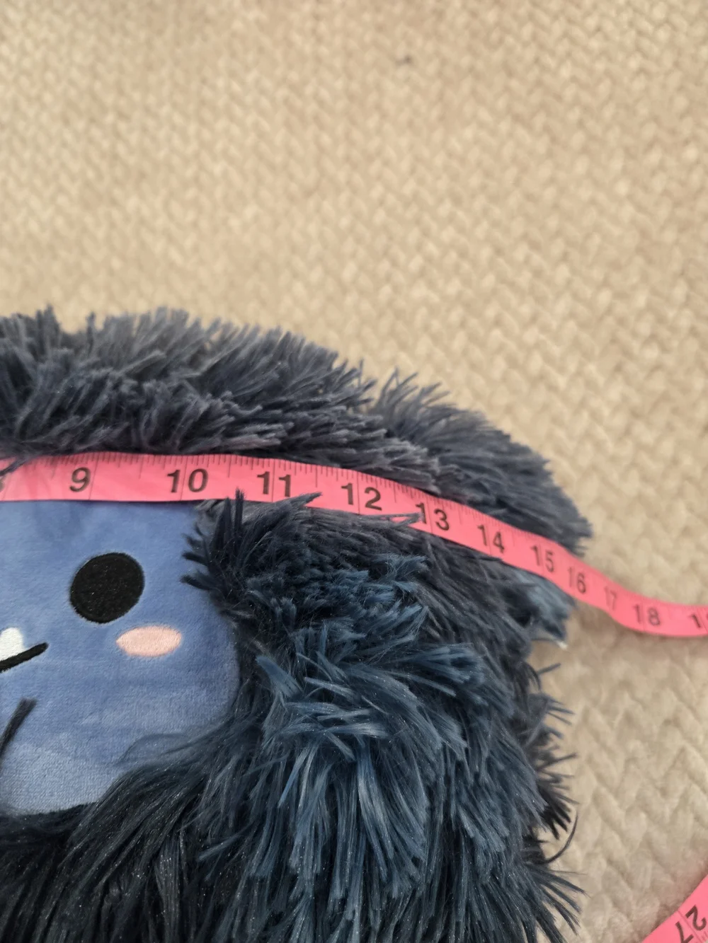 Original Squishmallows Dani Blue Furry Monster Plush Cute Stuffed Animal
